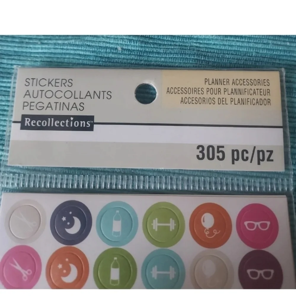 STICKERS' autocollants Pegatinas recollections 305 pc/pz